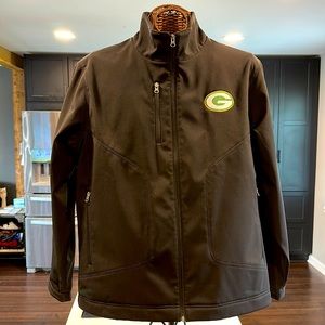 Men’s Large NFL Green Bay Packers coat softshell
